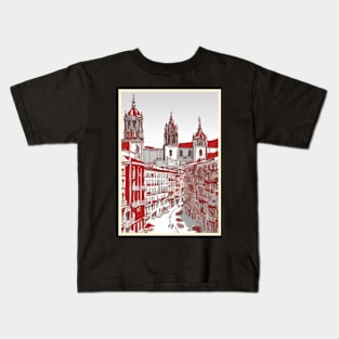 Spain vintage travel tourism 4 Kids T-Shirt